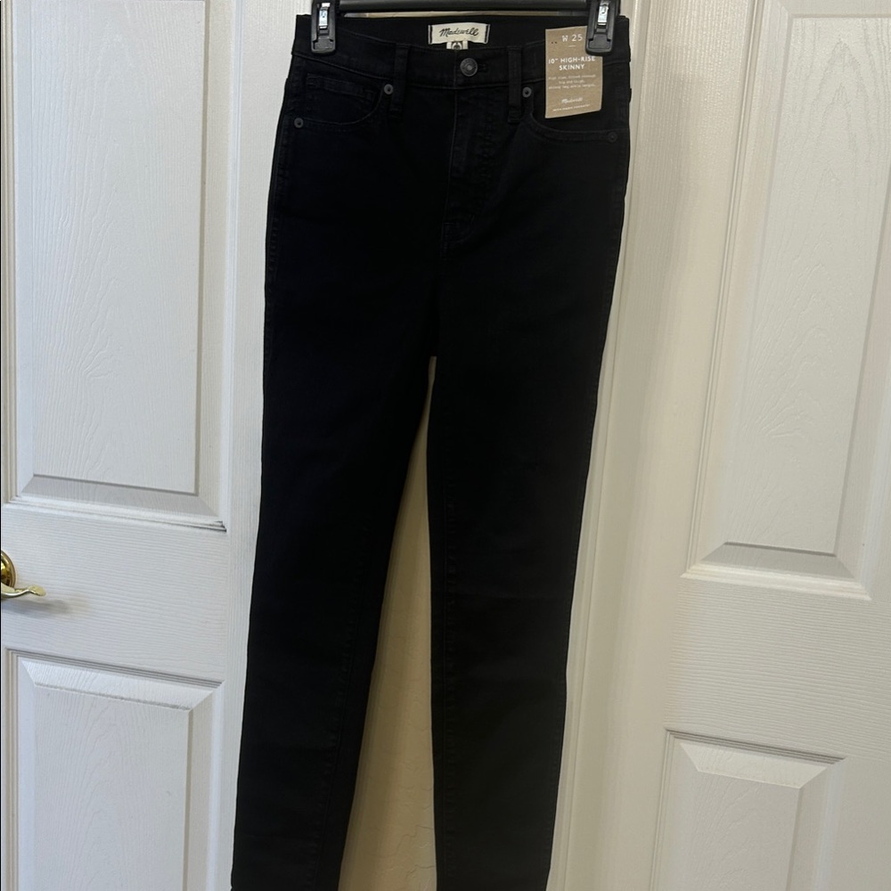 Madewell Women's Black Skinny Jeans